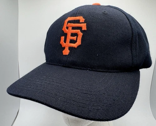 San Francisco Giants Sports Specialties SnapBack Hat Cap Logo Black 90s Vtg