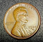 1924 S Lincoln Wheat Cent - VF+/XF Details
