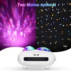 Ocean Wave Projection Star projection Lamp Fun decoration- White Gift idea 4 all
