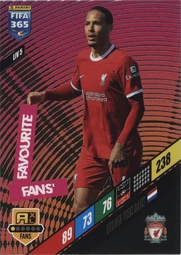 学生版ファンダイク Virgil Van Dijk Phenom Panini #461 Liverpool Adrenalyn XL 2025 | eBay