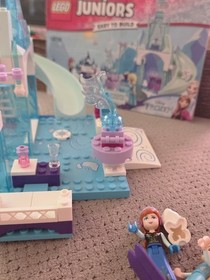 Lego 10736 Juniors Anna Elsa's Frozen Playground 2017 Incomplete W/ Instructions