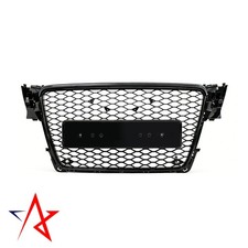 Audi A4 B8 8K Waben-Grill Schwarz Glanz Sport ohne Emblem 2007-2011