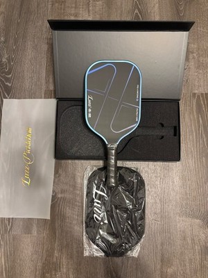 Luzz- Pro 4 Blue Blaze Inferno Pickleball Paddle w/ Box & Paddle Cover-Brand New
