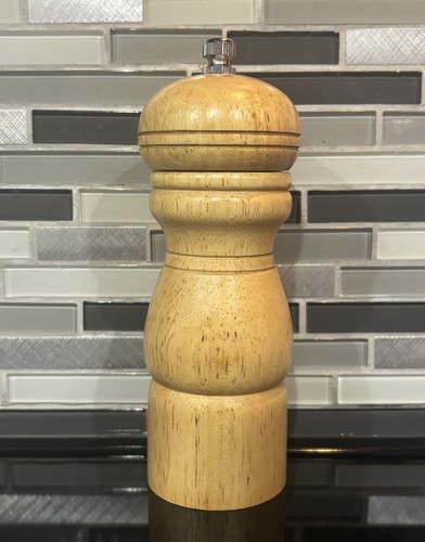 Penzeys Gewürze Gesundheit Vintage Pfeffermühle 6,5" Edelstahl TOP - Bild 3 von 10