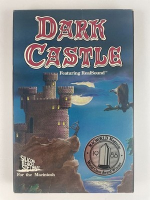 Dark Castle computer game in box for Macintosh 1986 3.5 in floppy Silicon Beach