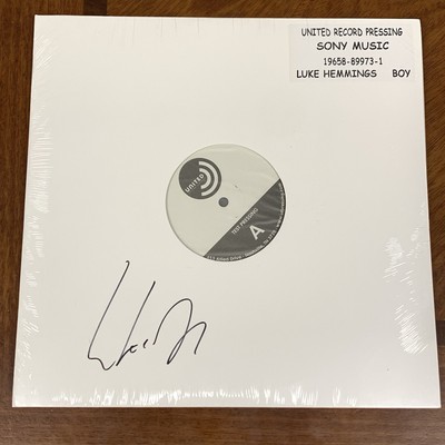 Luke Hemmings Boy Limited Edition Signed & Numbered Test Pressing Vinyl IN HAND