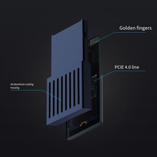 Compact Hard Drive Box for XBOX Series XS NVME SSD External Storage Upgrade