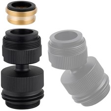 Multi-Thread Swivel Aerator Adapter - Matte Black