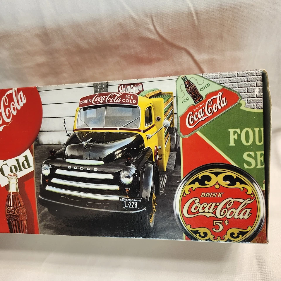 Coca Cola 1947 Dodge Pickup Truck Die Cast Bank Brand New In Box  - Image 2 of 4