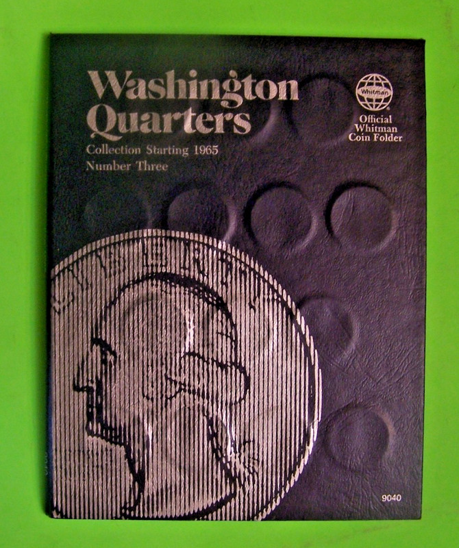 Washington Quarter Collection Starting 1965 Number Three--Whitman Folder