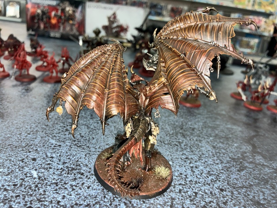Warhammer Age Of Sigmar - Gambe Per Skarbrand, L'Assetato Di Sangue (Demoni Di Khorne) [Pezzi] - Foto 1