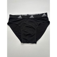 Adidas Men's Briefs Underwear Black Aeroready Athletic Performance Large 36-38