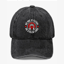 Native Pride Headdress Skull Baseball Cap Tribal Chief Graphic Vintage Hat