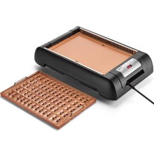 Plancha eléctrica sin humo MAGIC MILL 2 en 1 MGB-3300 - Nueva