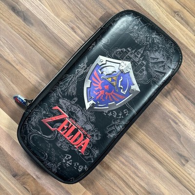 Legend of Zelda Official Nintendo Switch Soft Travel Carrying Case Sleeve Black