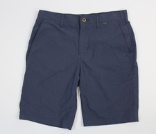 Hurley 30 Men's NIKE Dri-Fit Chino 19 Hybrid Walk Shorts Blue PIN-STRIPED