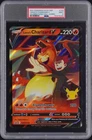 2021 POKEMON SWSH CELEBRATIONS COLLECTION-JUMBO #133 LANCE'S CHARIZARD V PSA 9