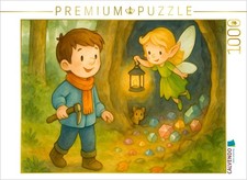 CALVENDO Puzzle Leuchtendes H hlenabenteuer  1000 Teile Lege-Gr  e 64  48 cm F