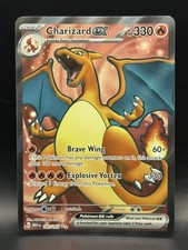 Charizard ex 183/165 Sv: Scarlet & Violet 151 Holo