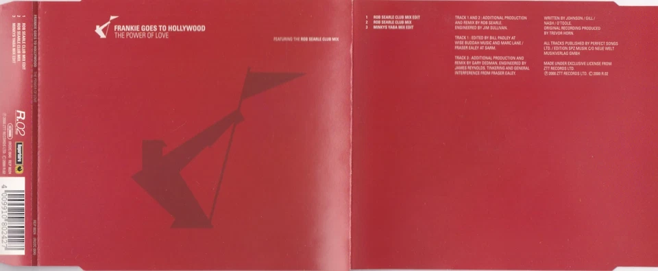 Frankie Goes To Hollywood - The Power Of Love  (3 Track Maxi CD) - Bild 1 von 1