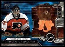 2001-02 Pacific Steel Curtain Roman Cechmanek Philadelphia Flyers #15