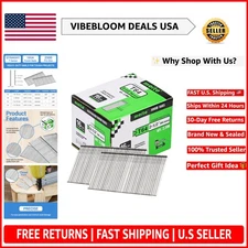 Bulk 2500 Count Galvanized 16 Gauge Finish Nails - Perfect for Framing & Trim