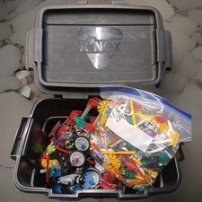Huge K'NEX Bulk 8x11x16 Bin Lot Black Storage Tub Container Knex