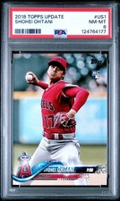 Shohei Ohtani 2018 Topps Update #US1 Rookie RC PSA 8 NM-MT - ANGELS RC