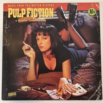 VARIOUS Pulp Fiction 1994 MCA 1st EUROPEAN Press LP Vinyl Record PLAY GRADED VG