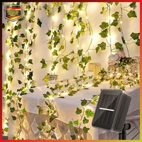Solar-Lichterkette AußEnbereich 12M 120 Leds 8 Modi Dekoration Garten Terrasse