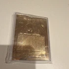 Upper Deck Michael Jordan 23KT Gold Foil Sculptured Card Limited Edition /25000