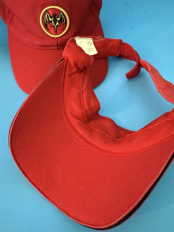 Bacardi Red Baseball Cap and Visor Set - Image 3 of 4