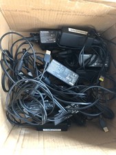 LOT OF 10 GENUINE Lenovo ADLX45DLC2A 45W ThinkPad Laptop Charger Square Tip 20V