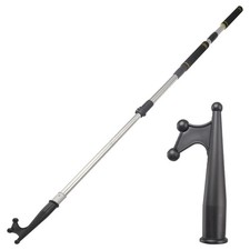 Telescoping Boat Hook Pole for Docking, 2.46-12ft Boat Hook long handle heavy...