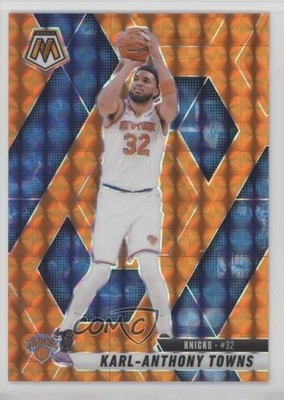 2024-25 Panini Mosaic Orange Mosaic Prizm 32/249 Karl-Anthony Towns #97 r5f