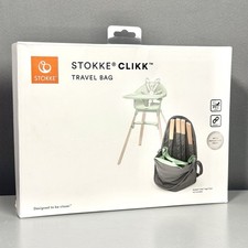Stokke Clikk Travel Bag High Chair Carry Case PFC-Free Water Repellent Gray