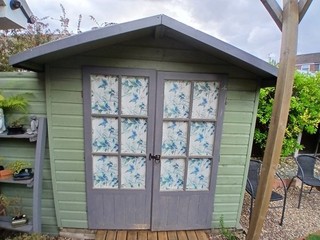 Wooden Summer house Garden Shed Used 5 x 7 Feet