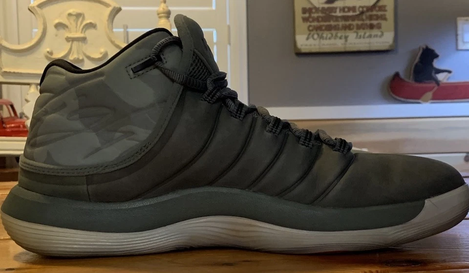 Camuflagem verde tamanho 11 - Air Jordan Super.Fly 2017 - Imagem 4 de 4