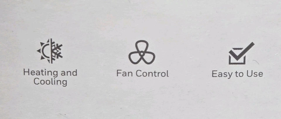 Honeywell Home CT87N The Round Termostato No Programable Blanco Sistema Control Foto 4 de 4