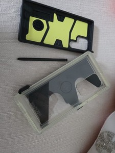Used Galaxy S22 Ultra S Pen with Bluetooth, Pelican, SPIGEN case, Lot