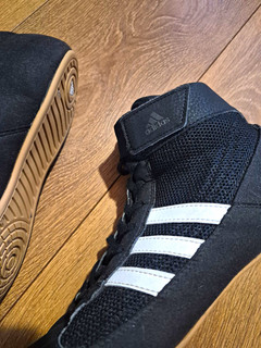 adidas Men's Boxing Boots Black & White Colourway UK 8.5