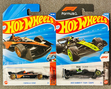 Lot of 2 - Hot Wheels 2026 - Formula E Gen3 Kick Sauber F1 Team