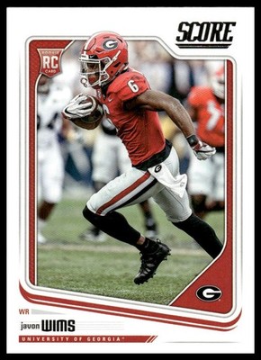 Javon Wims 2018 Score #421 Georgia Bulldogs
