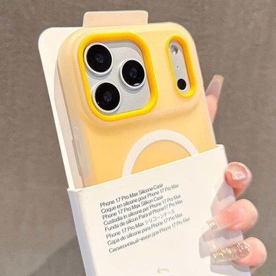 2-in-1 Candy Color MagSafe Case für iPhone 17 Air 16 15 Pro Max | Matt Magnet