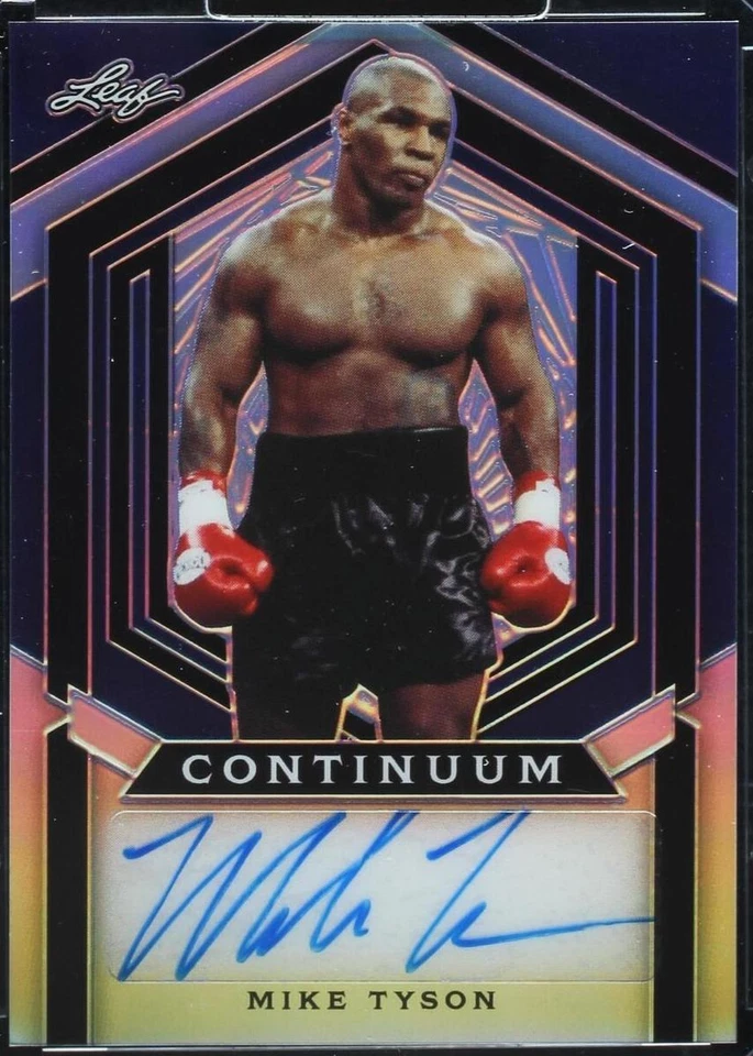 2023 Leaf Metal Continuum - Mike Tyson #MC-24
