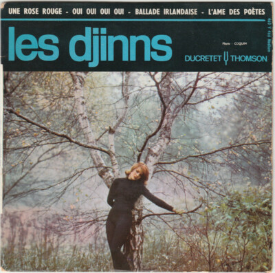 Les Djinns Une Rose Rouge - 45T x 1