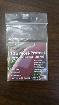 BCB CL131 Ultimate Survival Defend Natural Insect Repellents Patch, 1X10Pc Pack