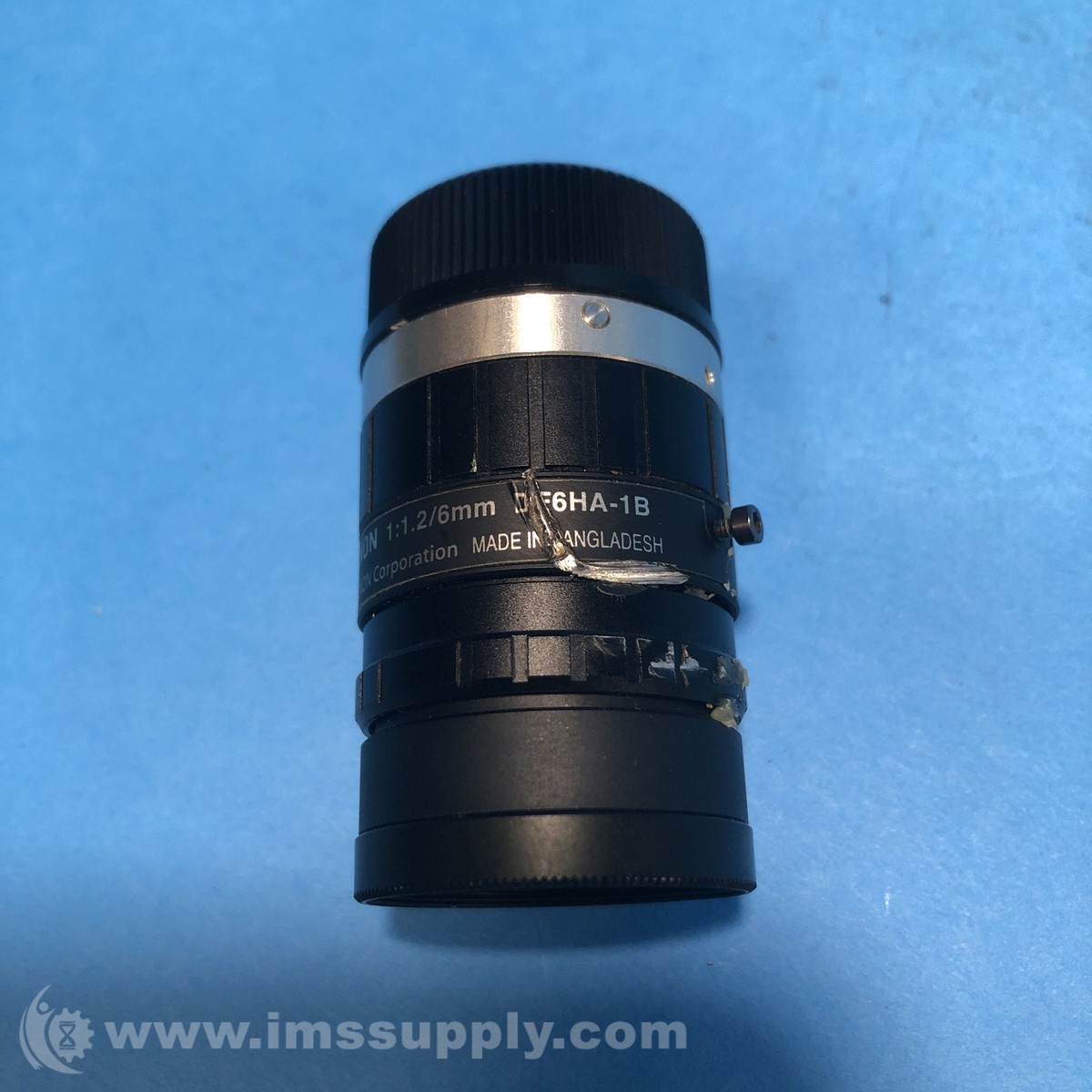 FUJINON 6mm F1.2 DF6HA-1B Cマウント Fujinon DF6HA-1B 6mm F1.2 Manual Iris + YF2.8A-2 C-Mount