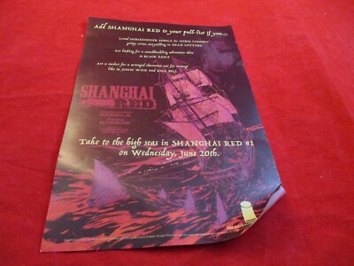 Shanghai Red Comic Image Comic PAX East Promo Pre-Release Informantion Flier