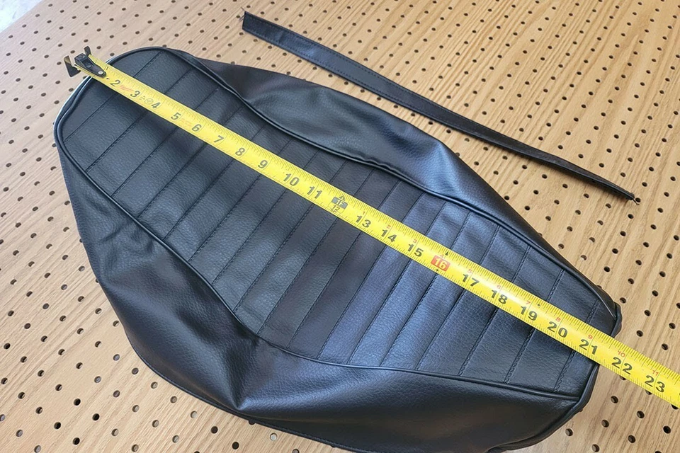 FUNDA ASIENTO YAMAHA CS3 MODELO 1970 A 1971 FUNDA ASIENTO + CORREA (Y*-5) Foto 3 de 4